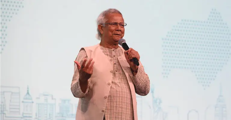 যুক্তরাষ্ট্রের নিউ ইয়র্কে অনুষ্ঠানে ড. মুহাম্মদ ইউনূস